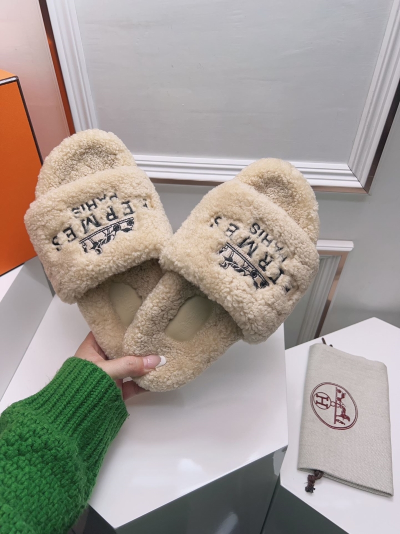 Hermes Slippers